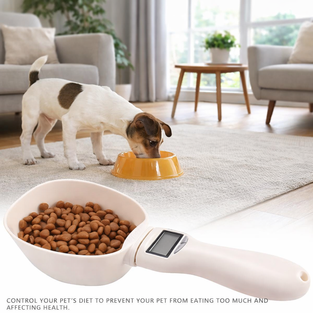 Cuchara medidora de alimentos para tu mascota